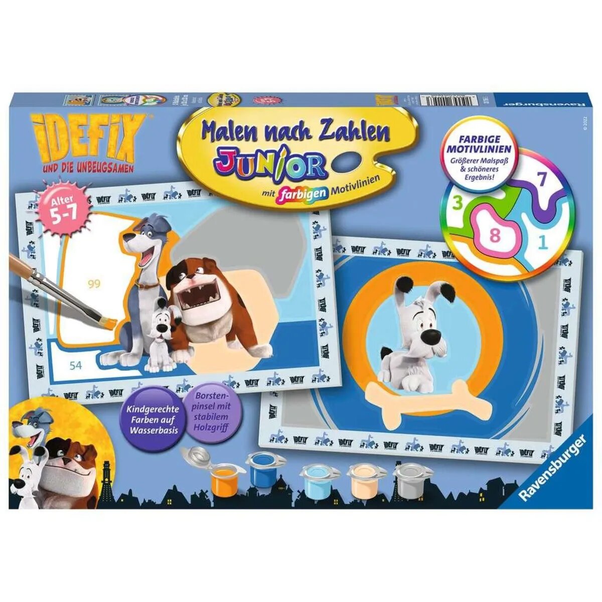 Ravensburger Malen nach Zahlen - Abenteuer mit Idefix