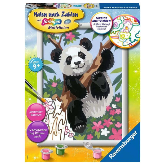 Ravensburger Malen nach Zahlen - Süßer Pandabär