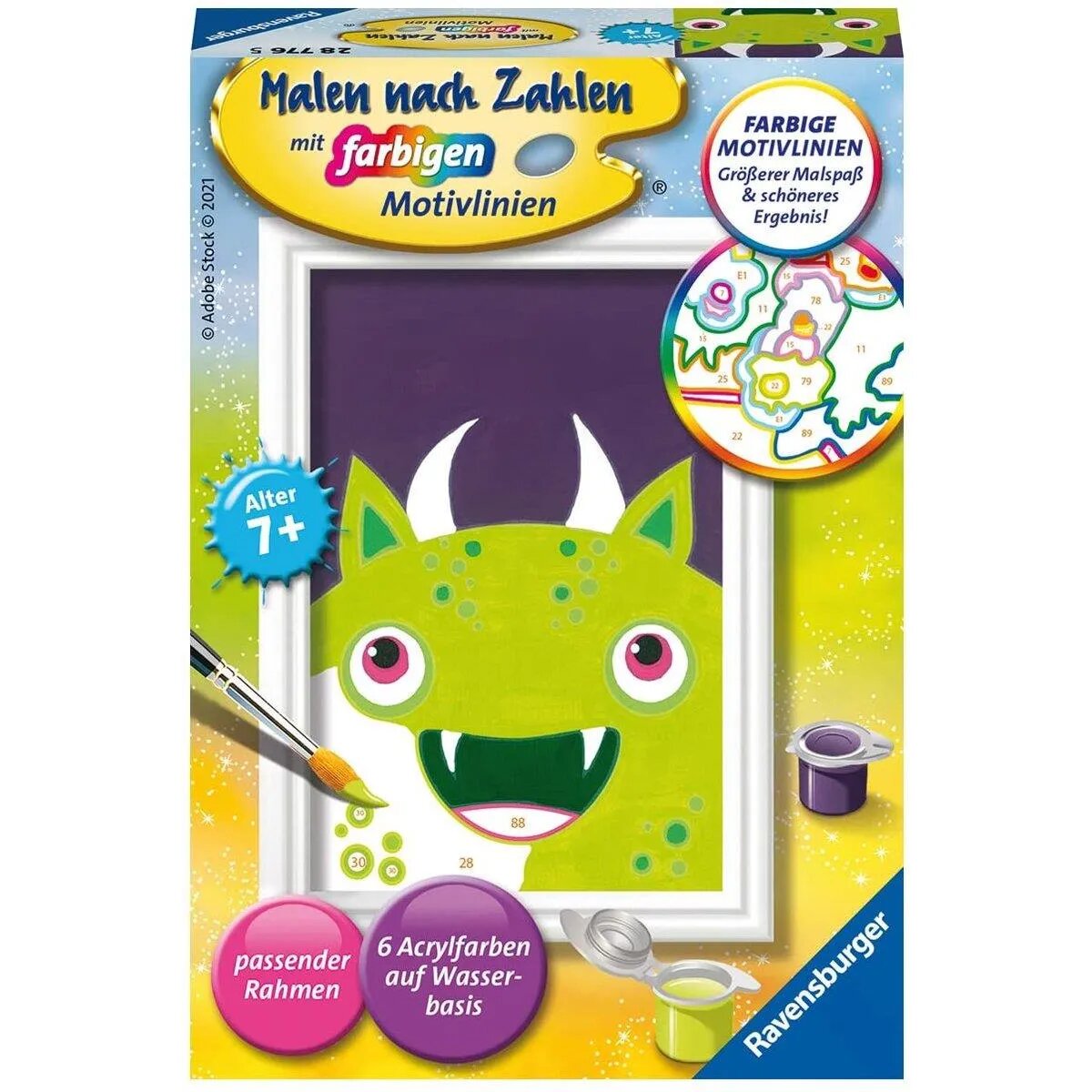 Ravensburger Malen nach Zahlen - Freches Monster