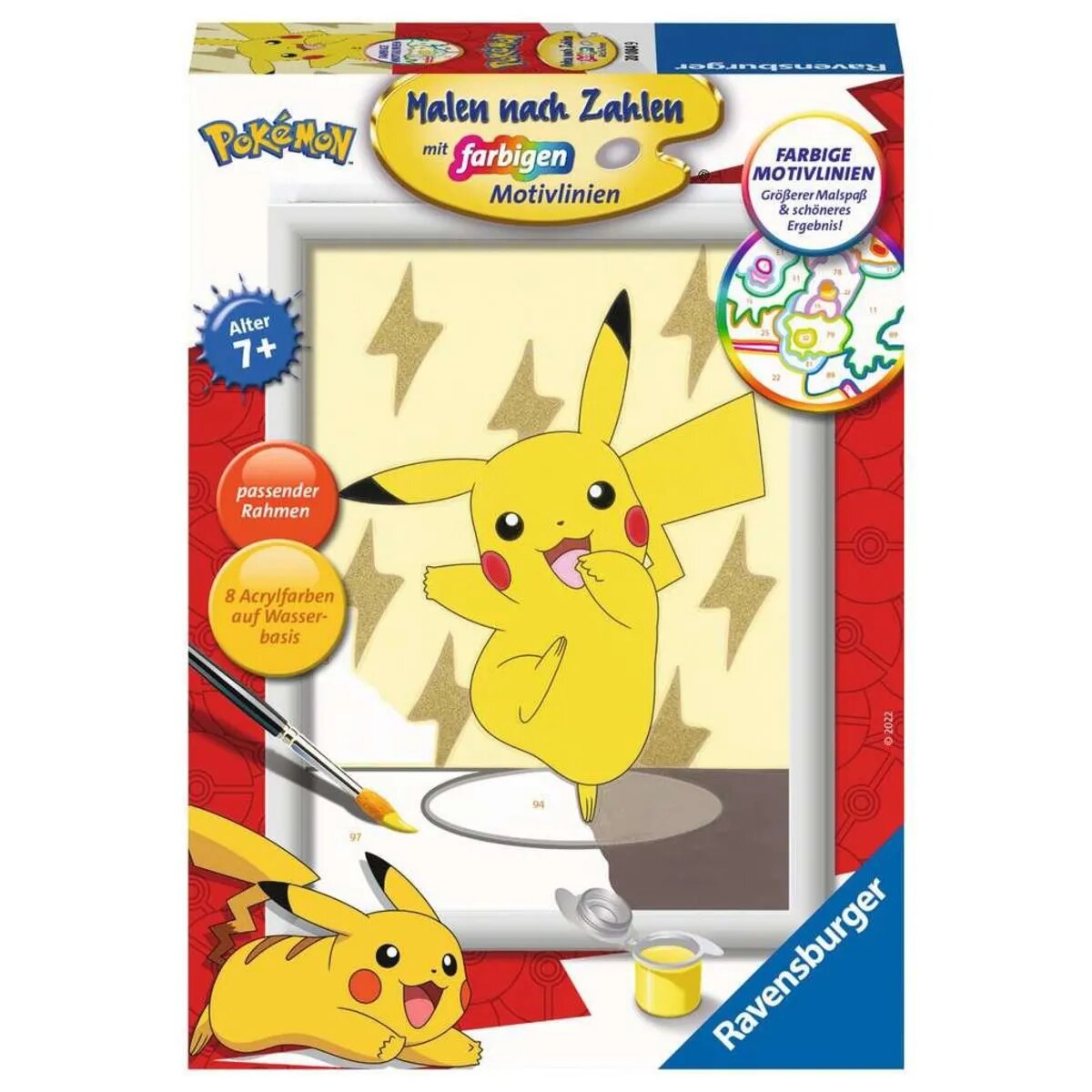 Ravensburger Malen nach Zahlen - Pikachu