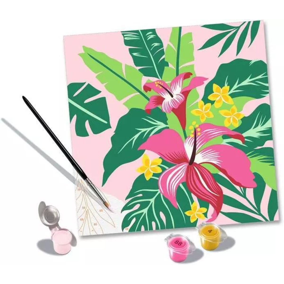 Ravensburger Malen nach Zahlen - Tropical Plants