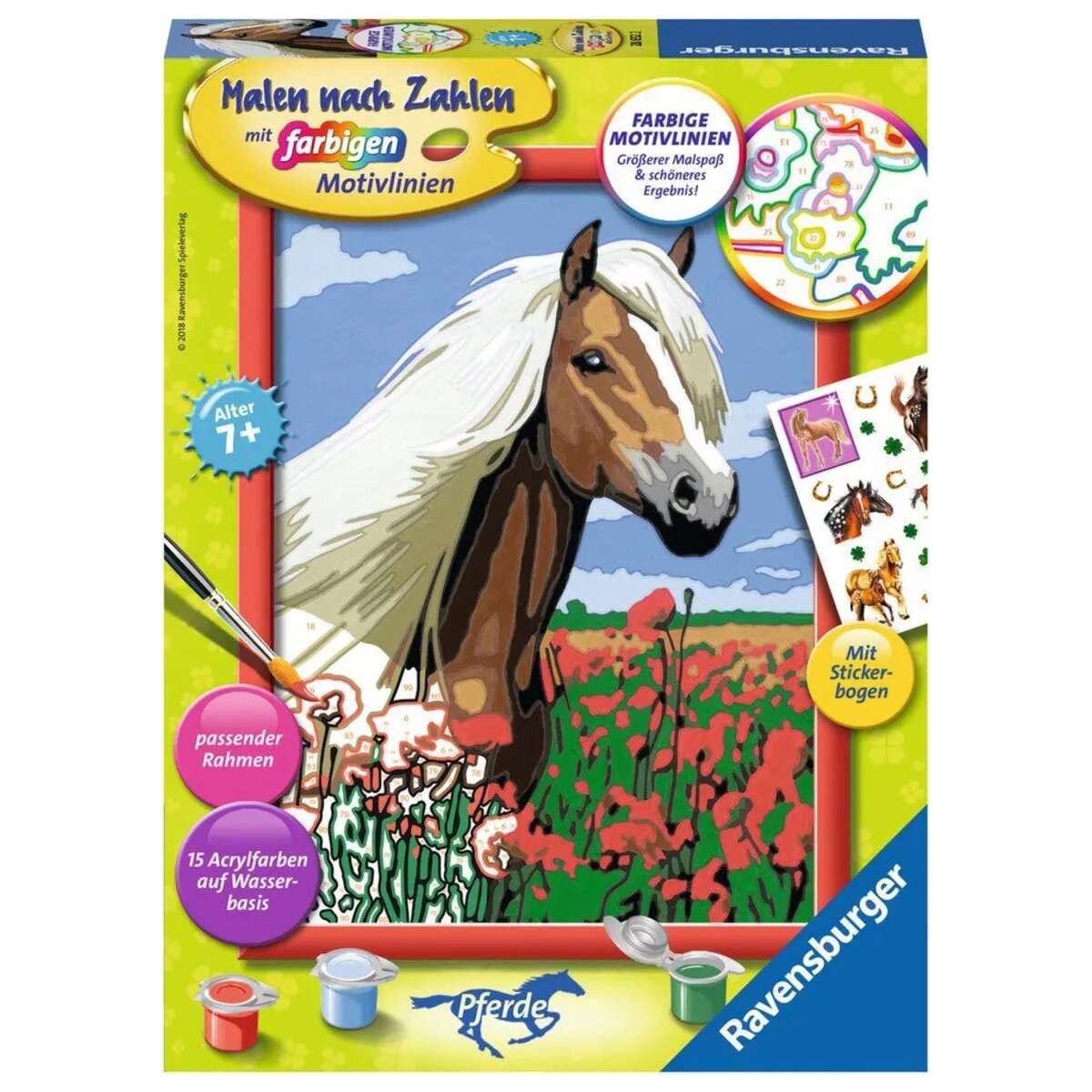 Ravensburger Malen nach Zahlen Haflinger