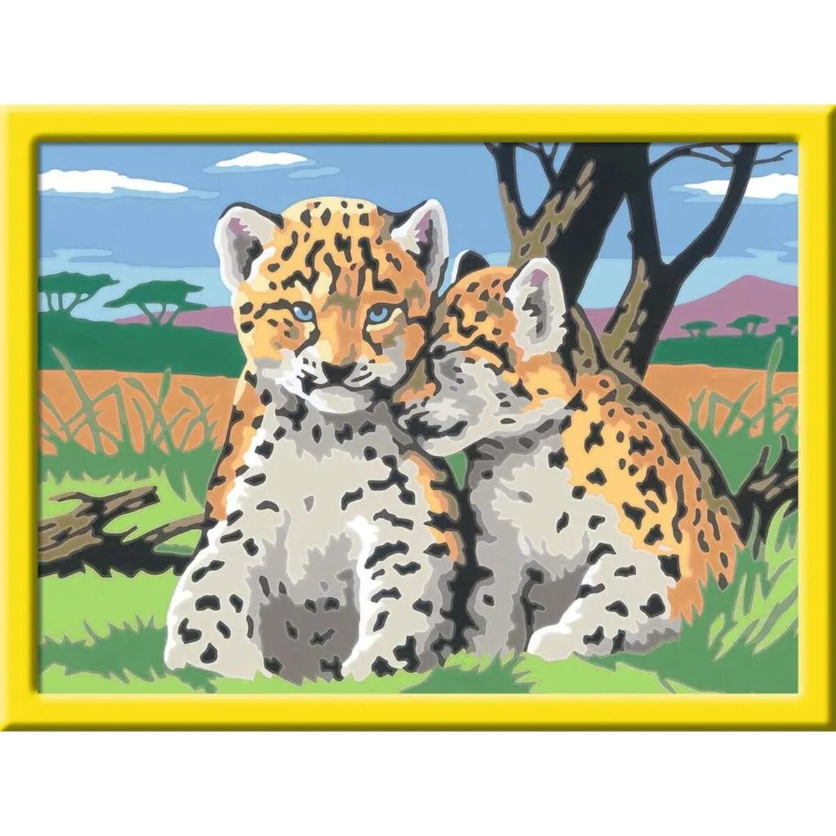 Ravensburger Malen nach Zahlen Kleine Leoparden