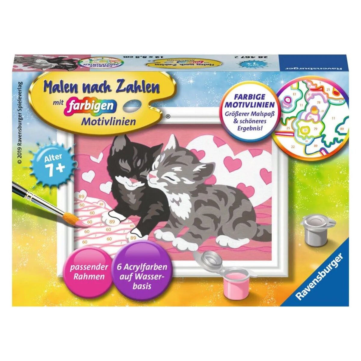 Ravensburger Malen nach Zahlen Kuschelkatzen