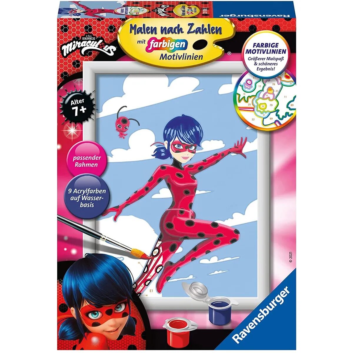 Ravensburger Malen nach Zahlen Miraculous