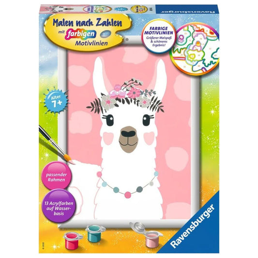 Ravensburger Malen nach Zahlen No Drama Lama