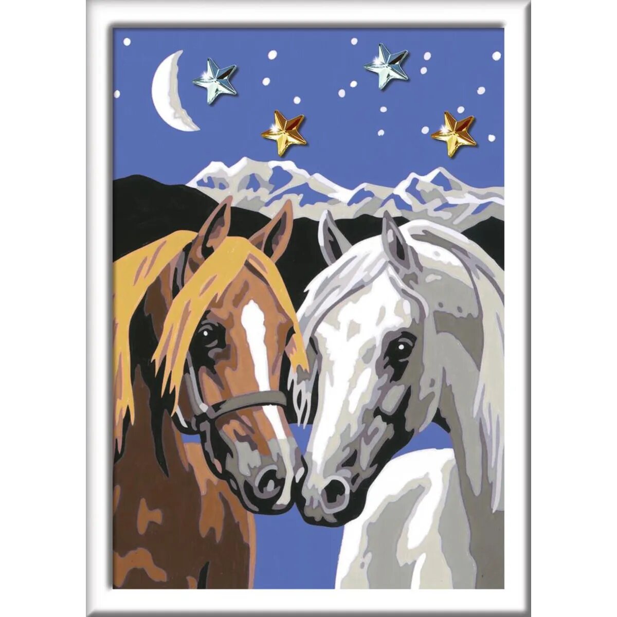 Ravensburger Malen nach Zahlen Pferdeliebe