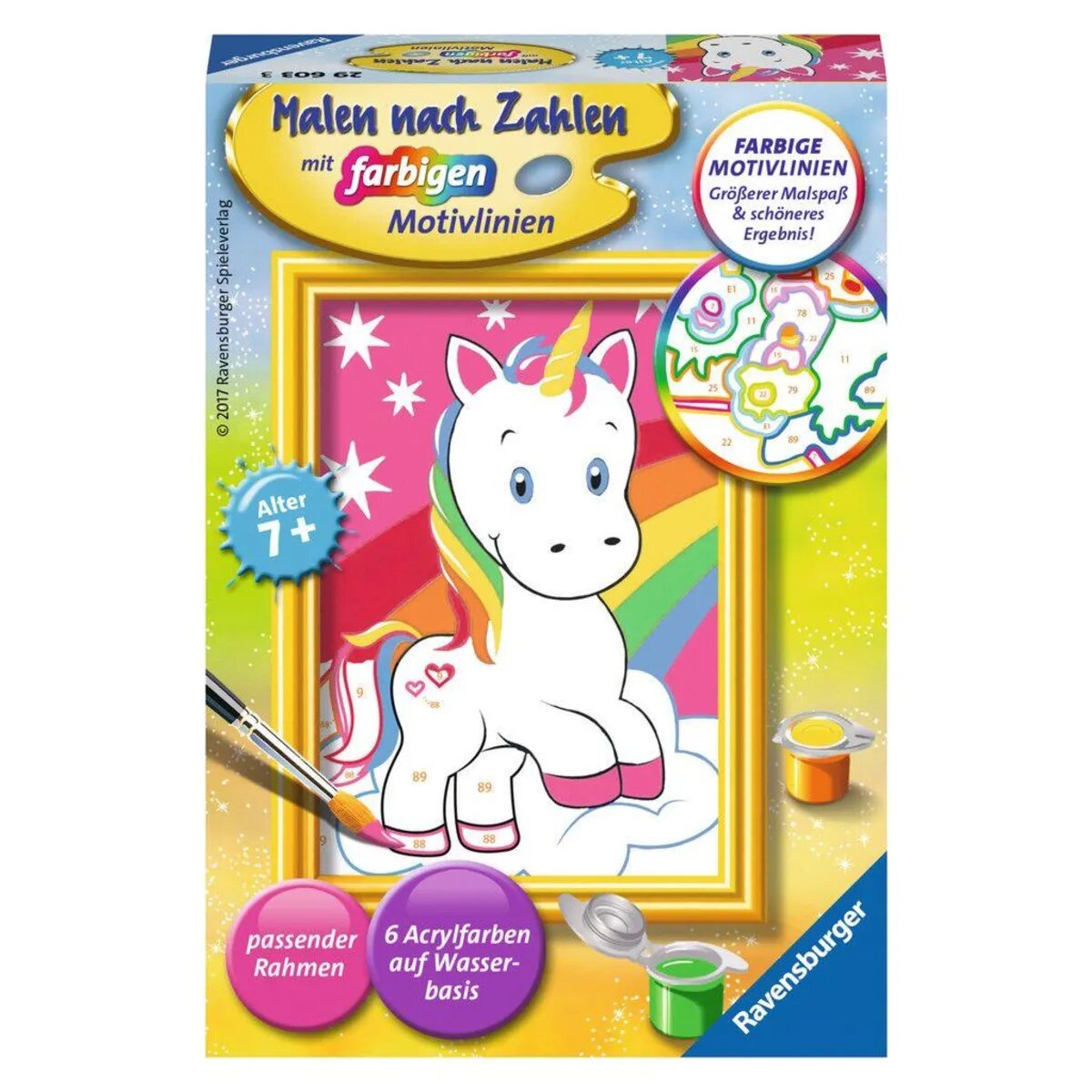 Ravensburger Malen nach Zahlen Süßes Einhorn