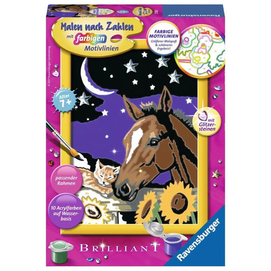 Ravensburger Malen nach Zahlen Tiefe Freundschaft