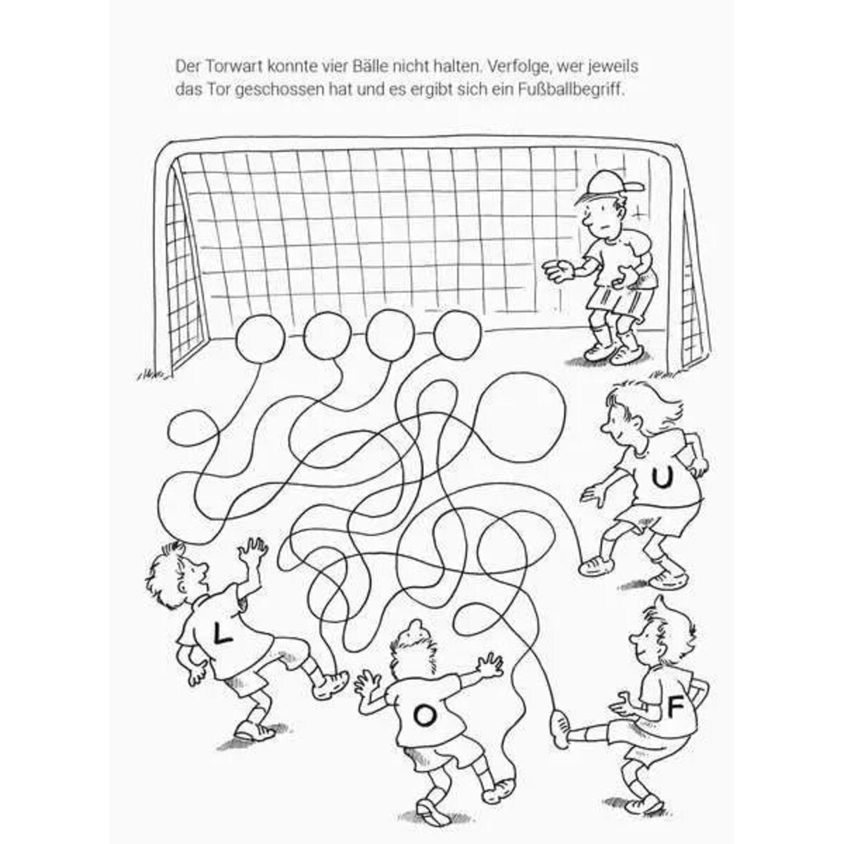 Ravensburger Mein Mal- und Rätselspaß: Fußball