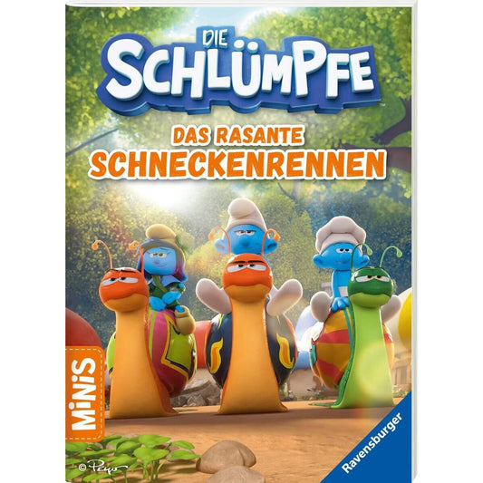 Ravensburger Minis: Die Schlümpfe - Das rasante Schneckenrennen