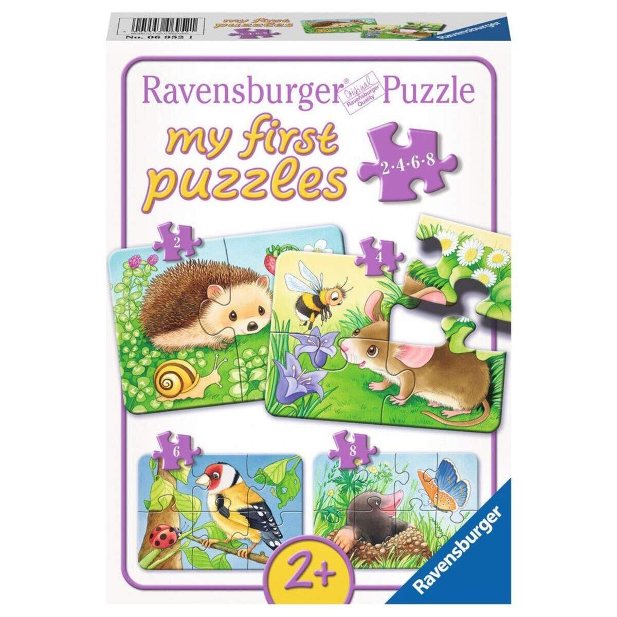 Ravensburger my first Puzzle süße Gartenbewohner