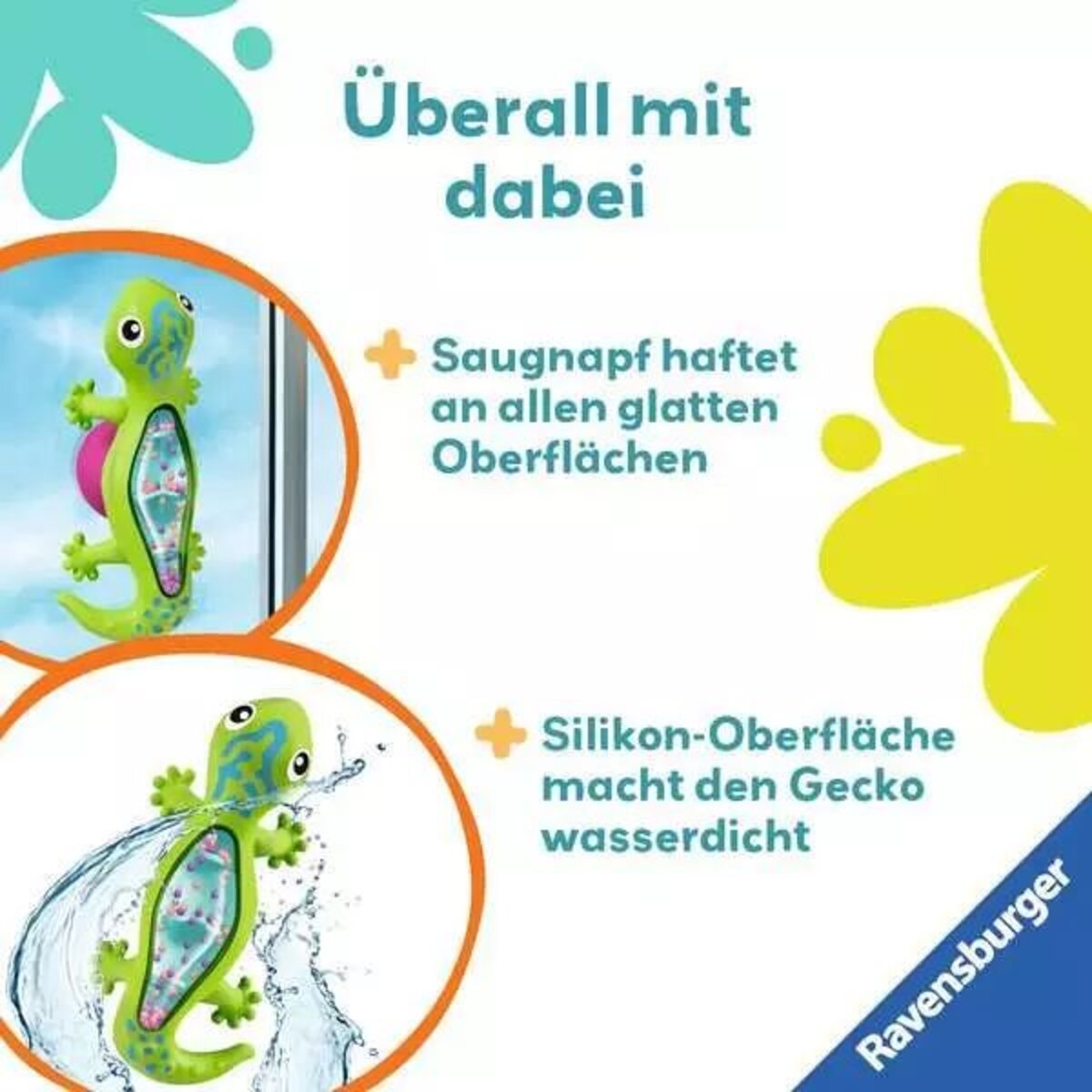 Ravensburger play+ Regenmacher: Gecko
