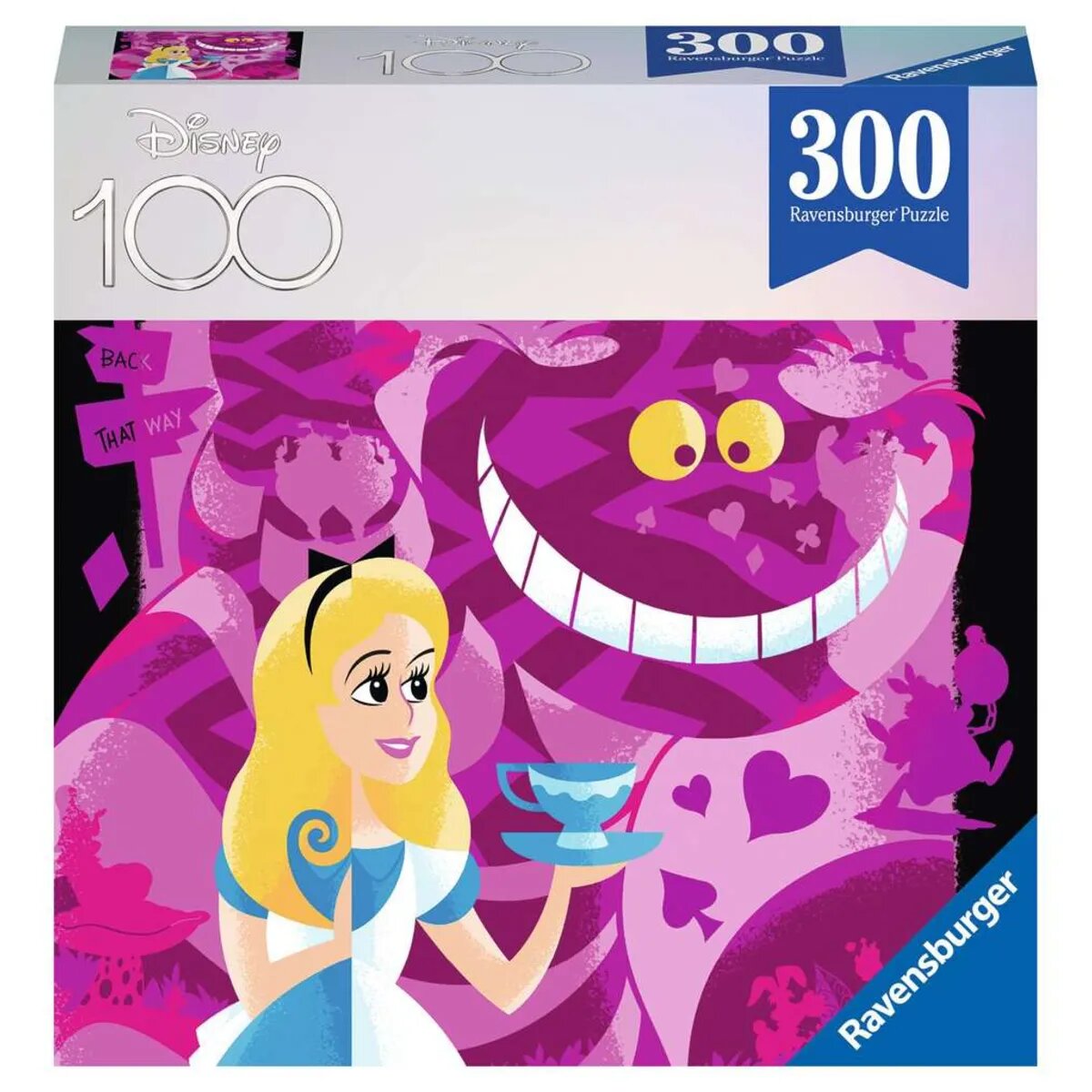 Ravensburger Puzzle - 100 Jahre Disney: Alice, 300 Teile