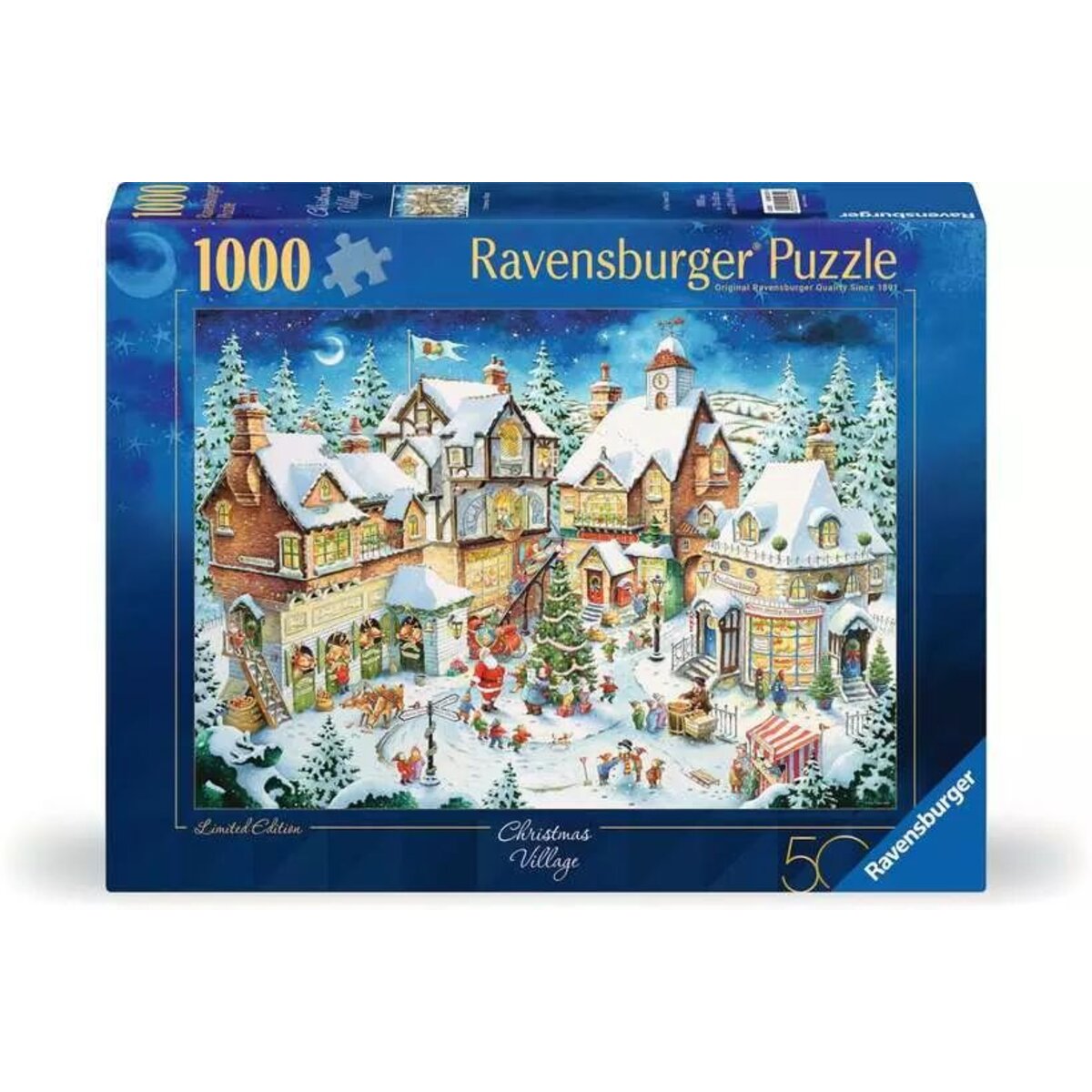 Ravensburger Puzzle - Weihnachtsdorf, 1000 Teile