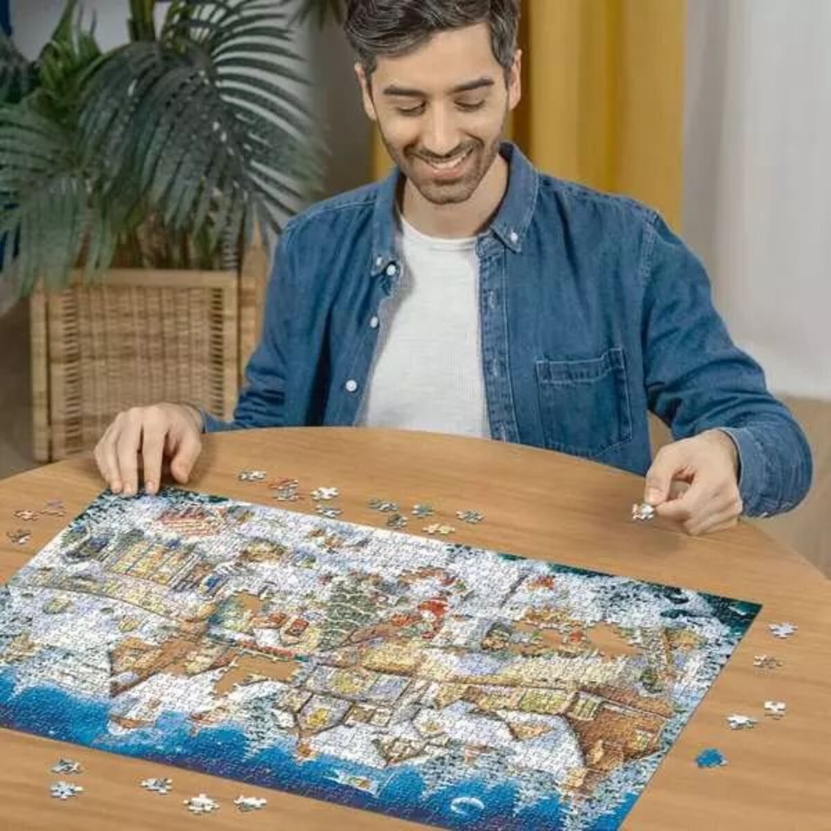 Ravensburger Puzzle - Weihnachtsdorf, 1000 Teile