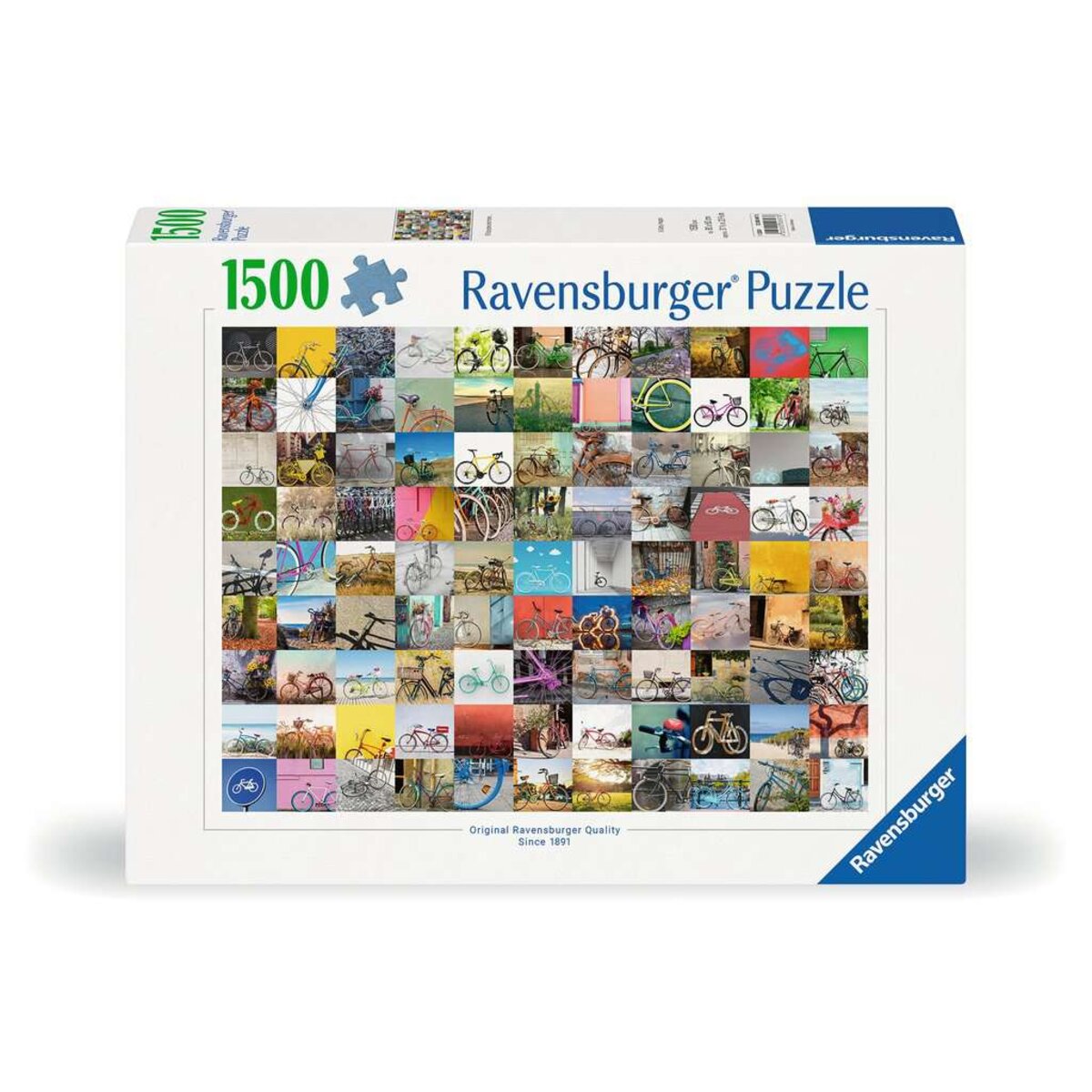 Ravensburger Puzzle - 99 Fahrräder und mehr..., 1500 Teile