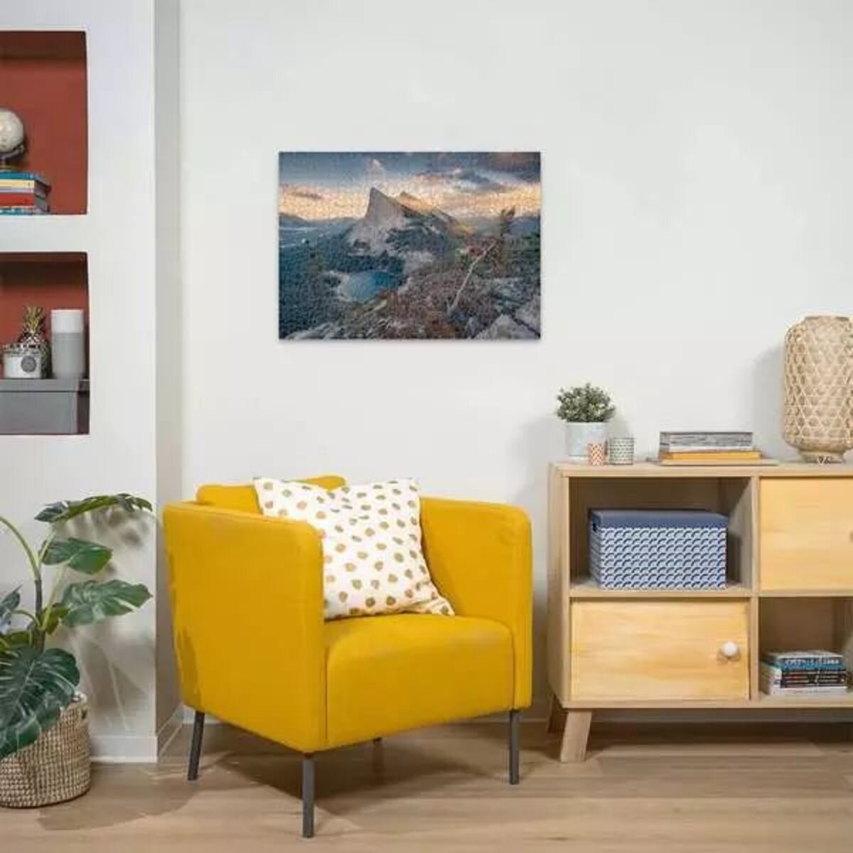 Ravensburger Puzzle - Abends in den Rocky Mountains, 1000 Teile