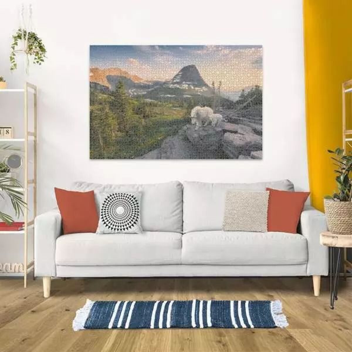 Ravensburger Puzzle - Almbock mit Baby, 3000 Teile