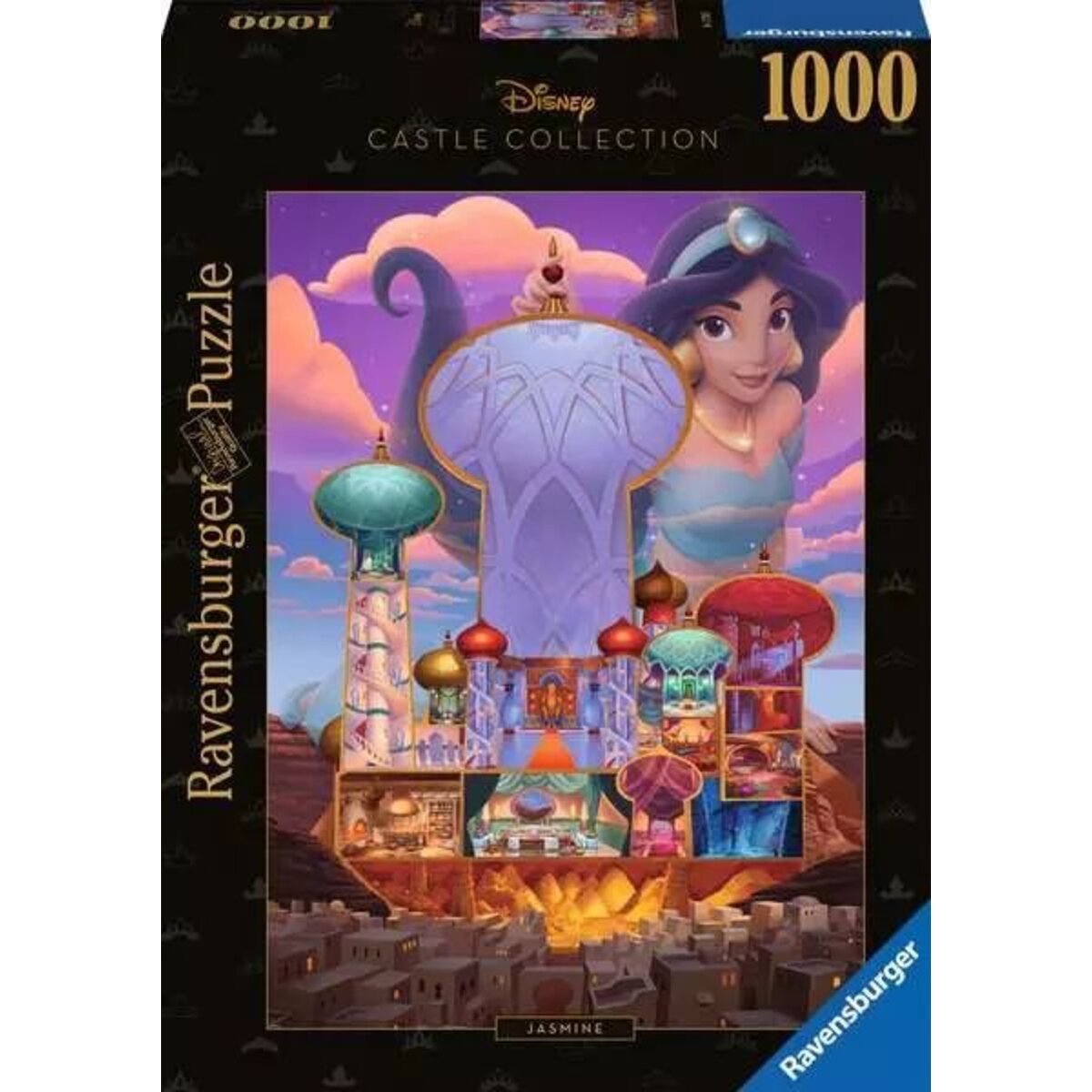 Ravensburger Puzzle - Disney Castles: Jasmin, 1000 Teile