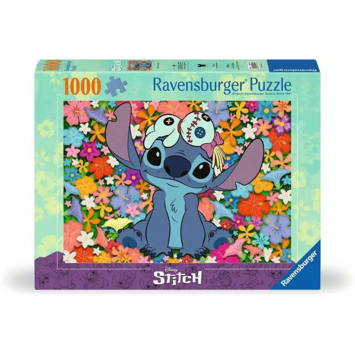 Ravensburger Puzzle - Disney: Stitch, 1000 Teile