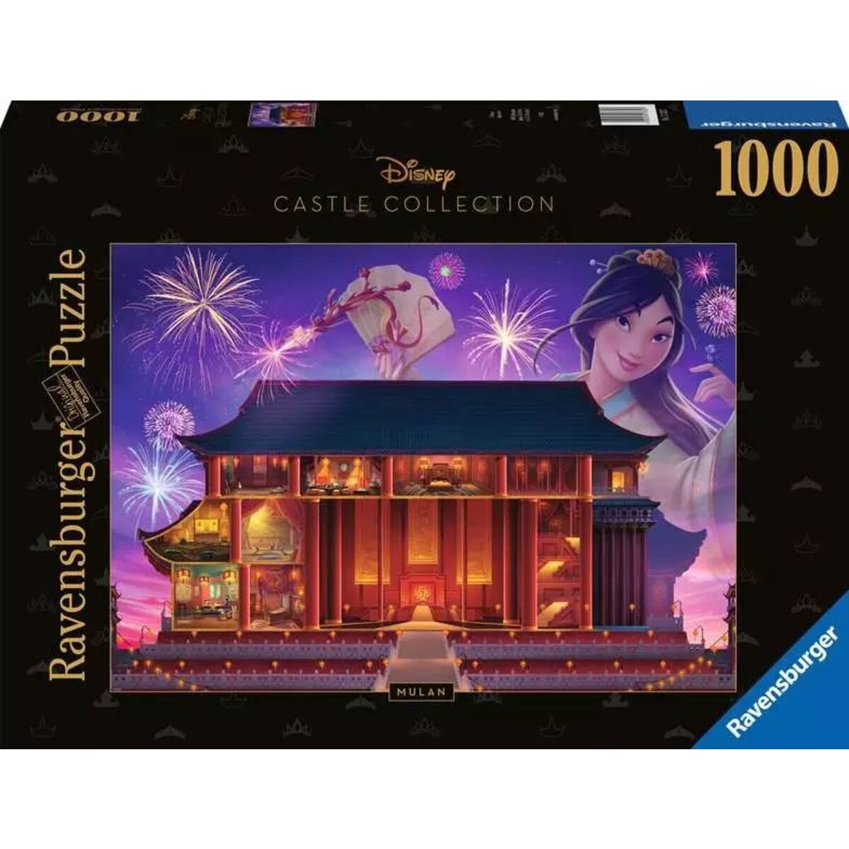 Ravensburger Puzzle - Disney Castles: Mulan, 1000 Teile