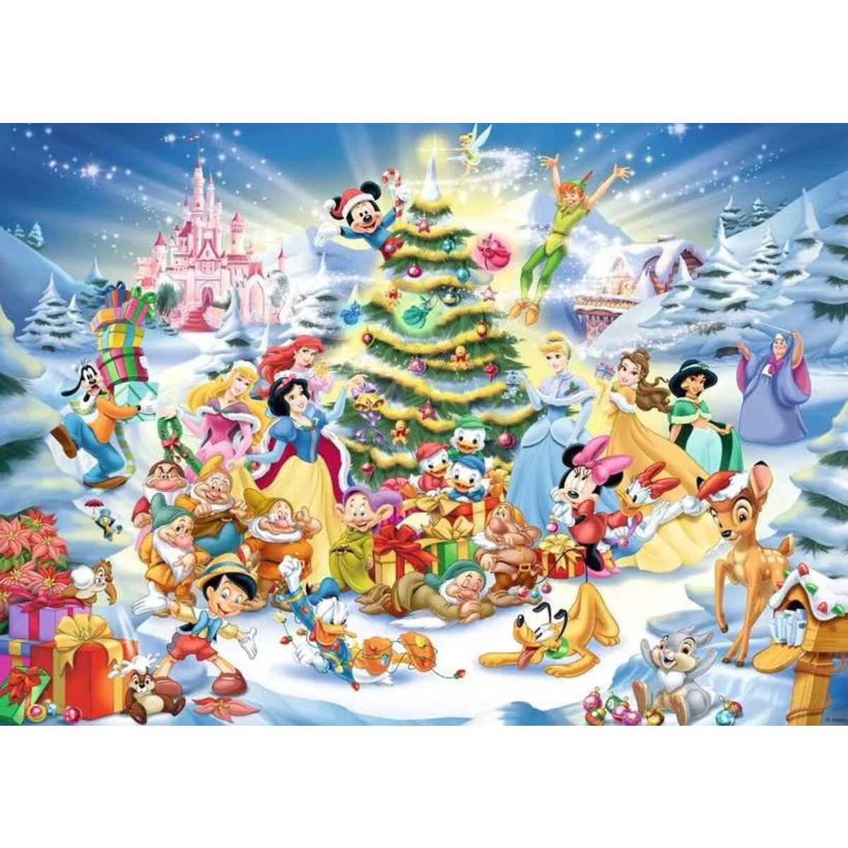 Ravensburger Puzzle - Disneys Weihnachten, 1000 Teile