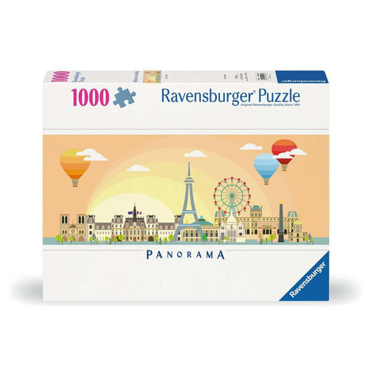 Ravensburger Puzzle - Ein Tag in Paris, 1000 Teile