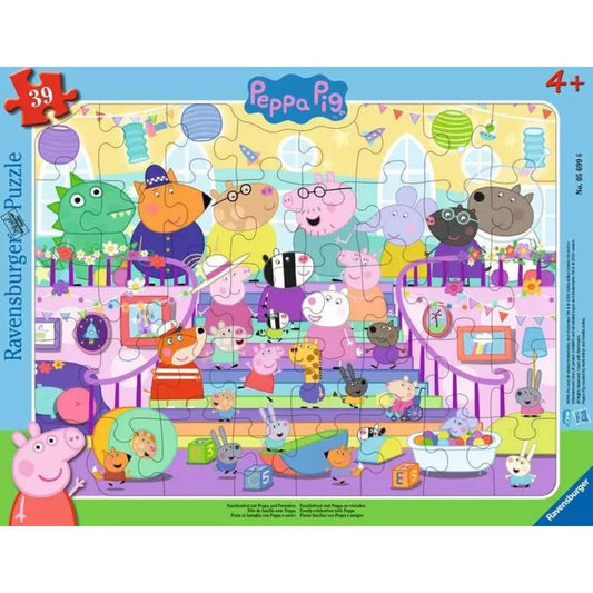 Ravensburger Puzzle - Familienfest mit Peppa und Freunden, 39 Teile