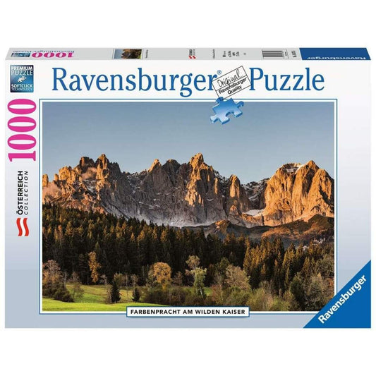 Ravensburger Puzzle - Farbenpracht am Wilden Kaiser, 1000 Teile