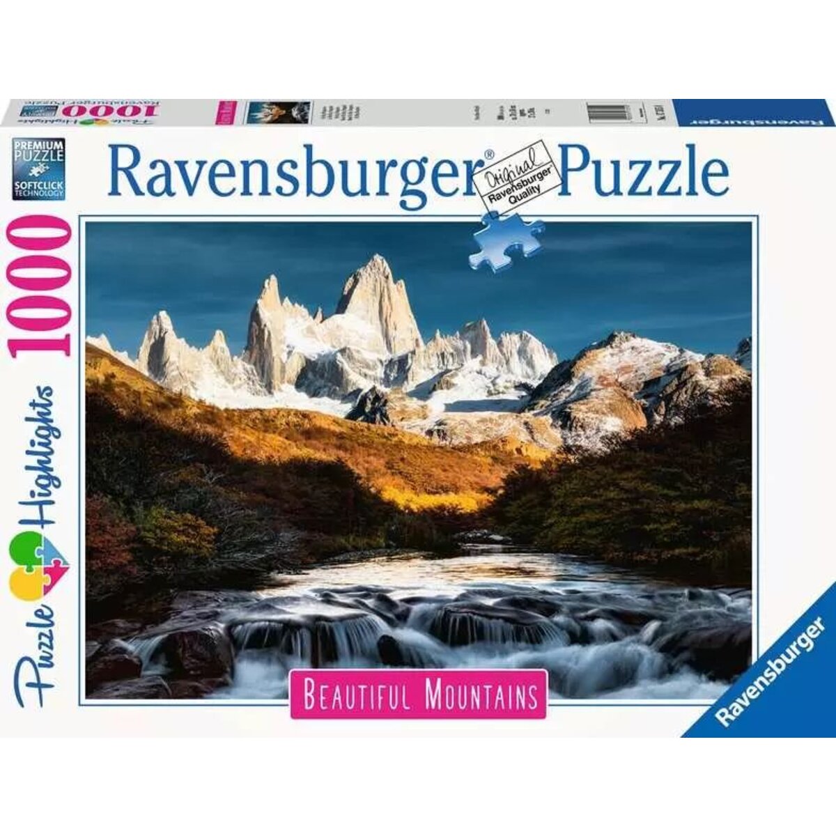 Ravensburger Puzzle - Fitz Roy, Patagonien, 1000 Teile