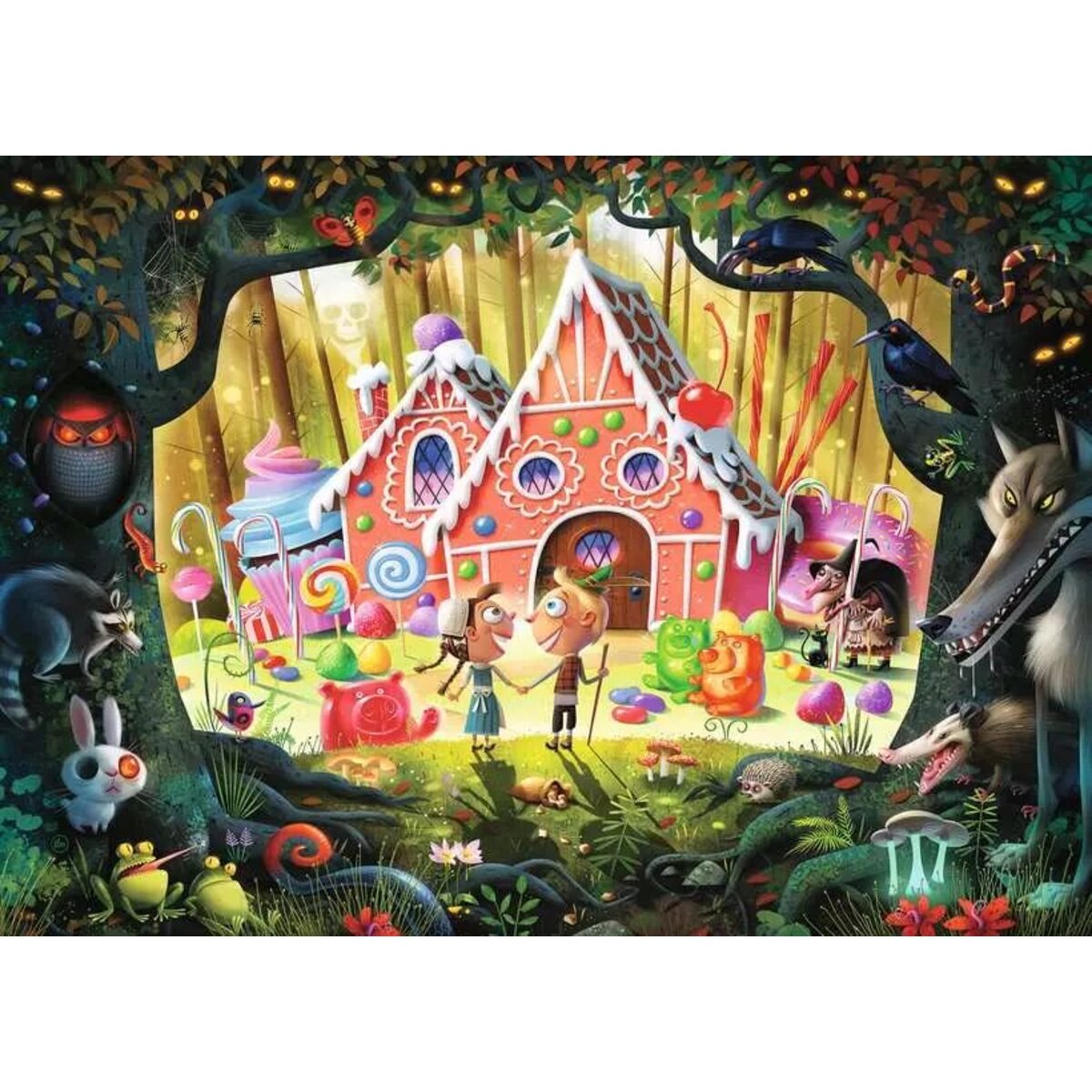 Ravensburger Puzzle - Hänsel und Gretel, 1000 Teile