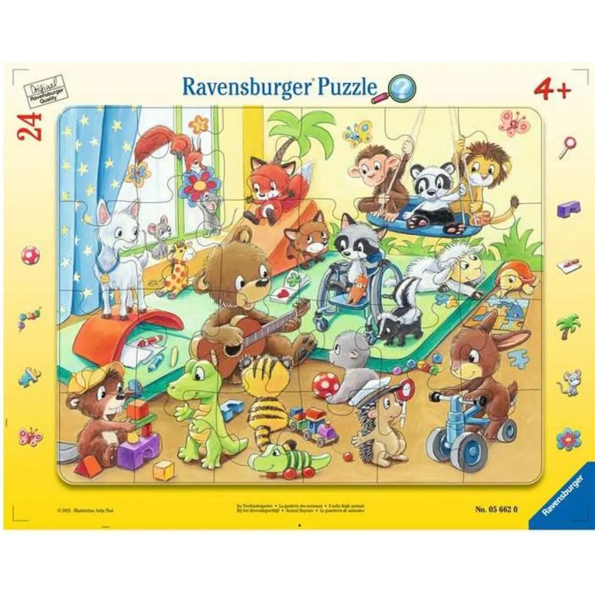 Ravensburger Puzzle - Im Tierkindergarten, 24 Teile