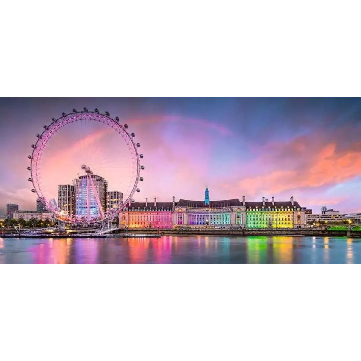 Ravensburger Puzzle - Kunterbuntes London, 2000 Teile