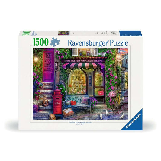 Ravensburger Puzzle - Liebesbriefe und Schokolade, 1500 Teile