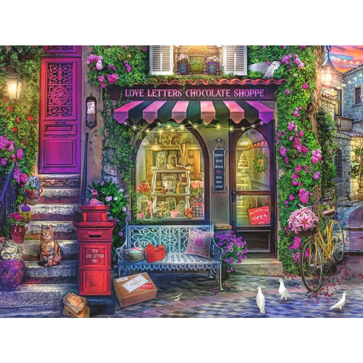 Ravensburger Puzzle - Liebesbriefe und Schokolade, 1500 Teile