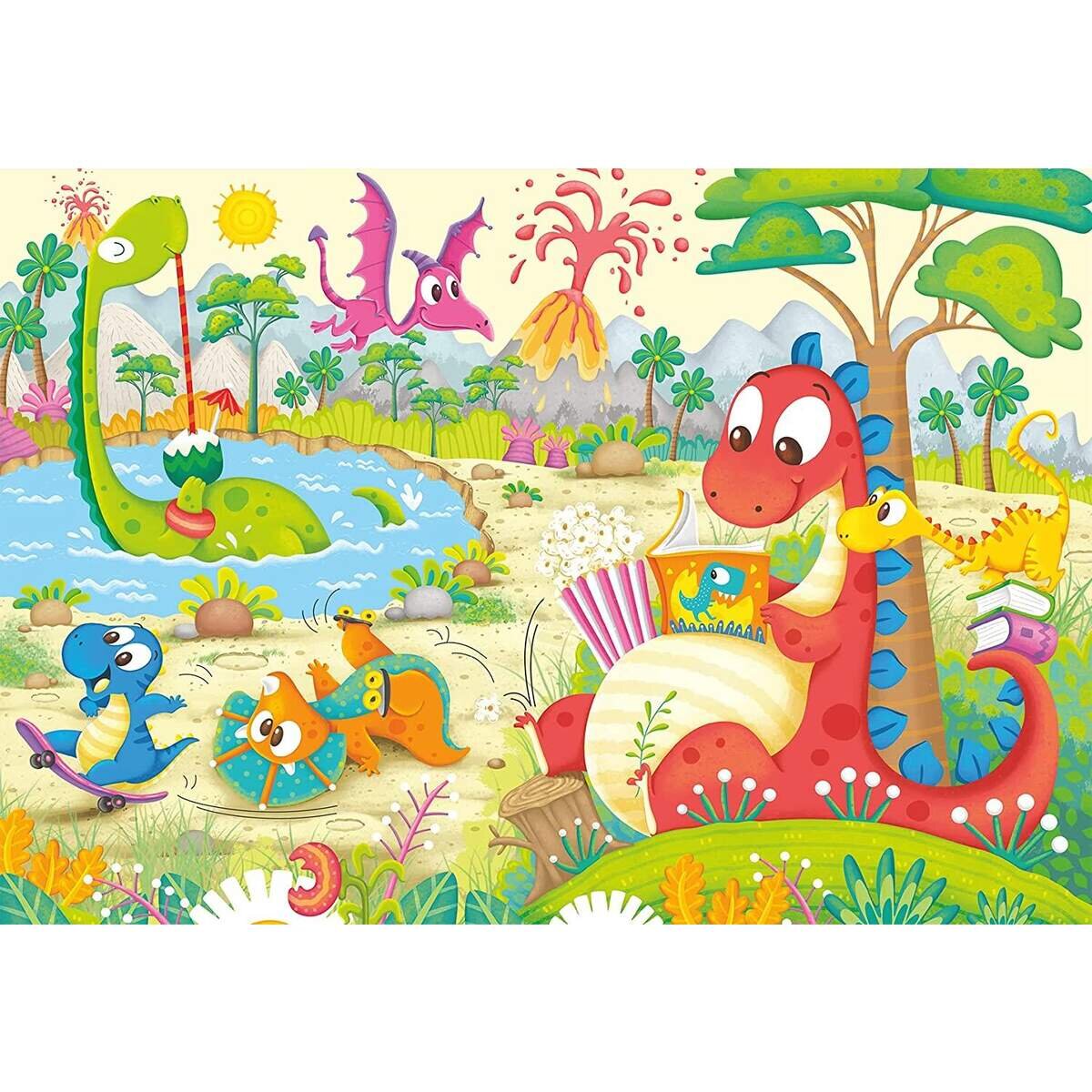 Ravensburger Puzzle - Lieblingsdinos, 2 x 12 Teile