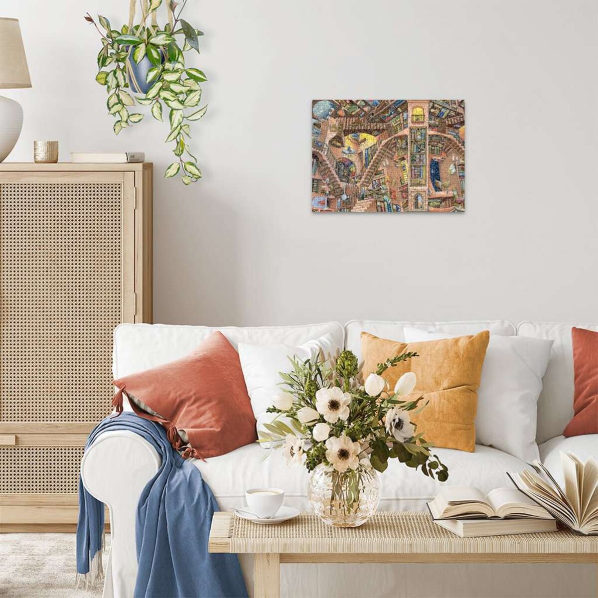 Ravensburger Puzzle - Ludicrous Libray, 500 Teile