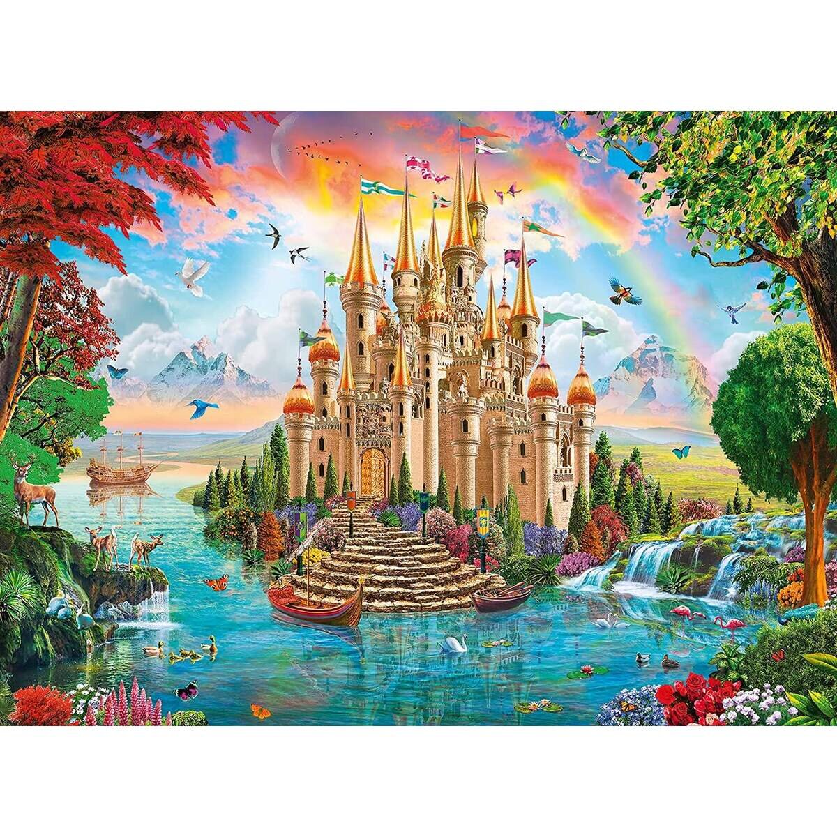 Ravensburger Puzzle - Märchenhaftes Schloss, 100 Teile