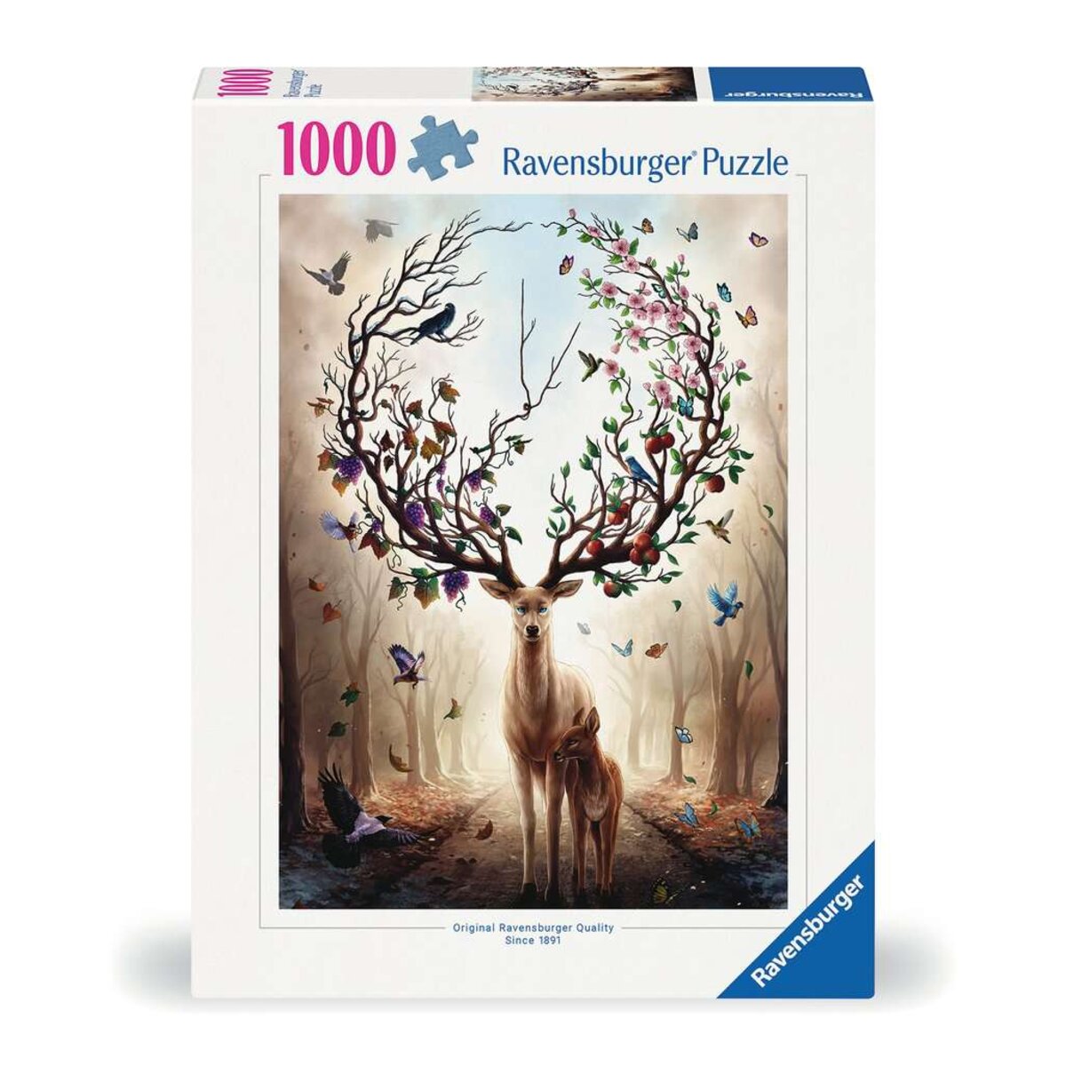 Ravensburger Puzzle - Magischer Hirsch, 1000 Teile