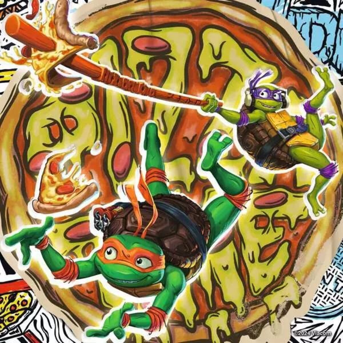 Ravensburger Puzzle - Ninja Turtles, 3 x 49 Teile