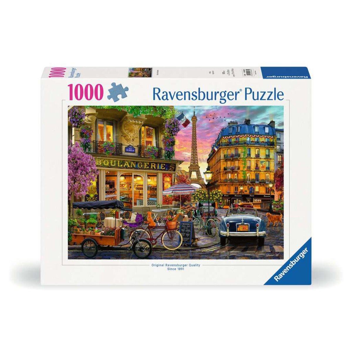 Ravensburger Puzzle - Paris im Morgenrot, 1000 Teile
