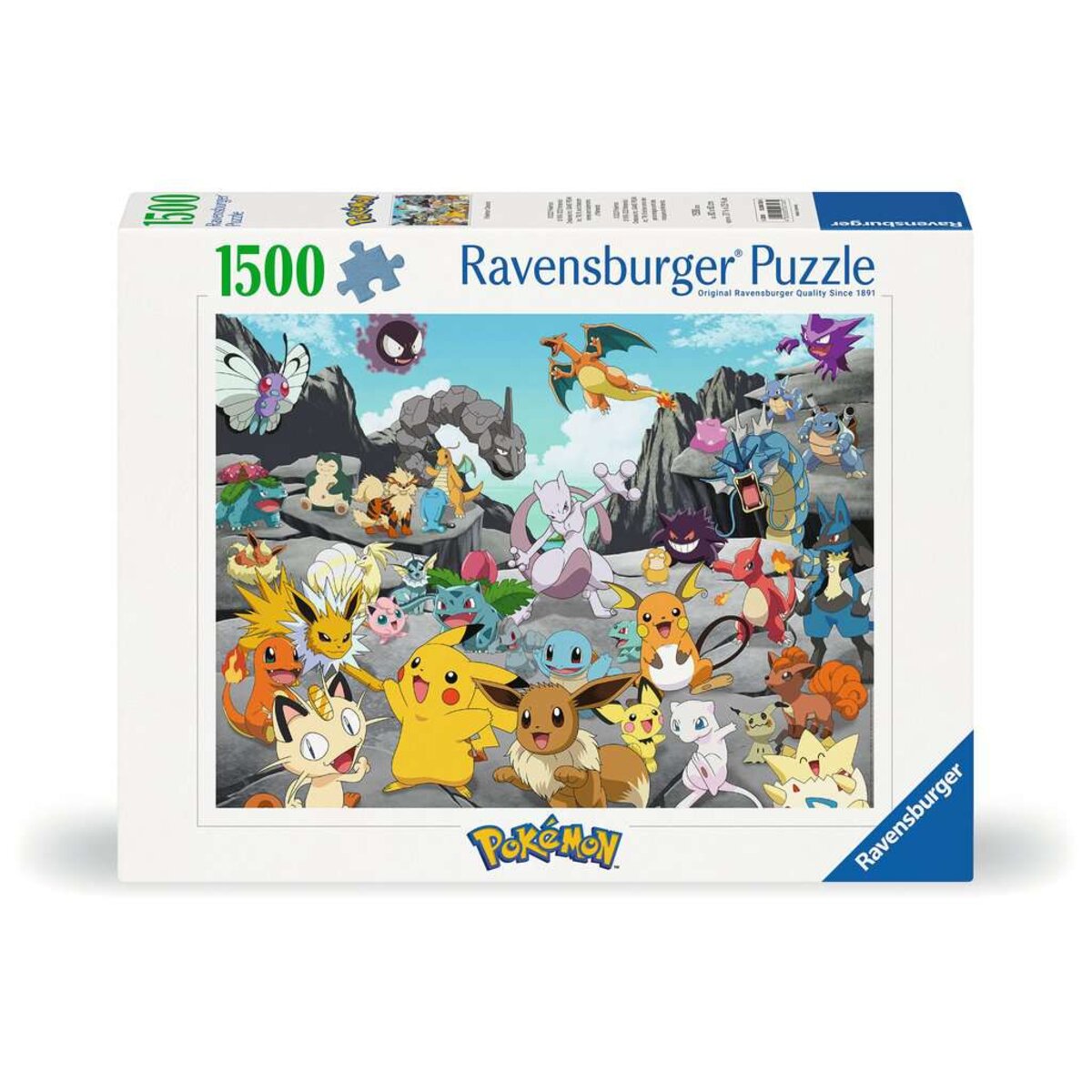 Ravensburger Puzzle - Pokémon Classics, 1500 Teile