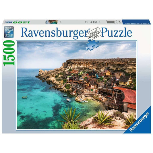 Ravensburger Puzzle - Popey Village, Malta, 1500 Teile