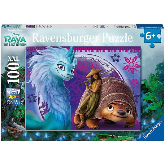 Ravensburger Puzzle - Raya & The Last Dragon, 100 Teile