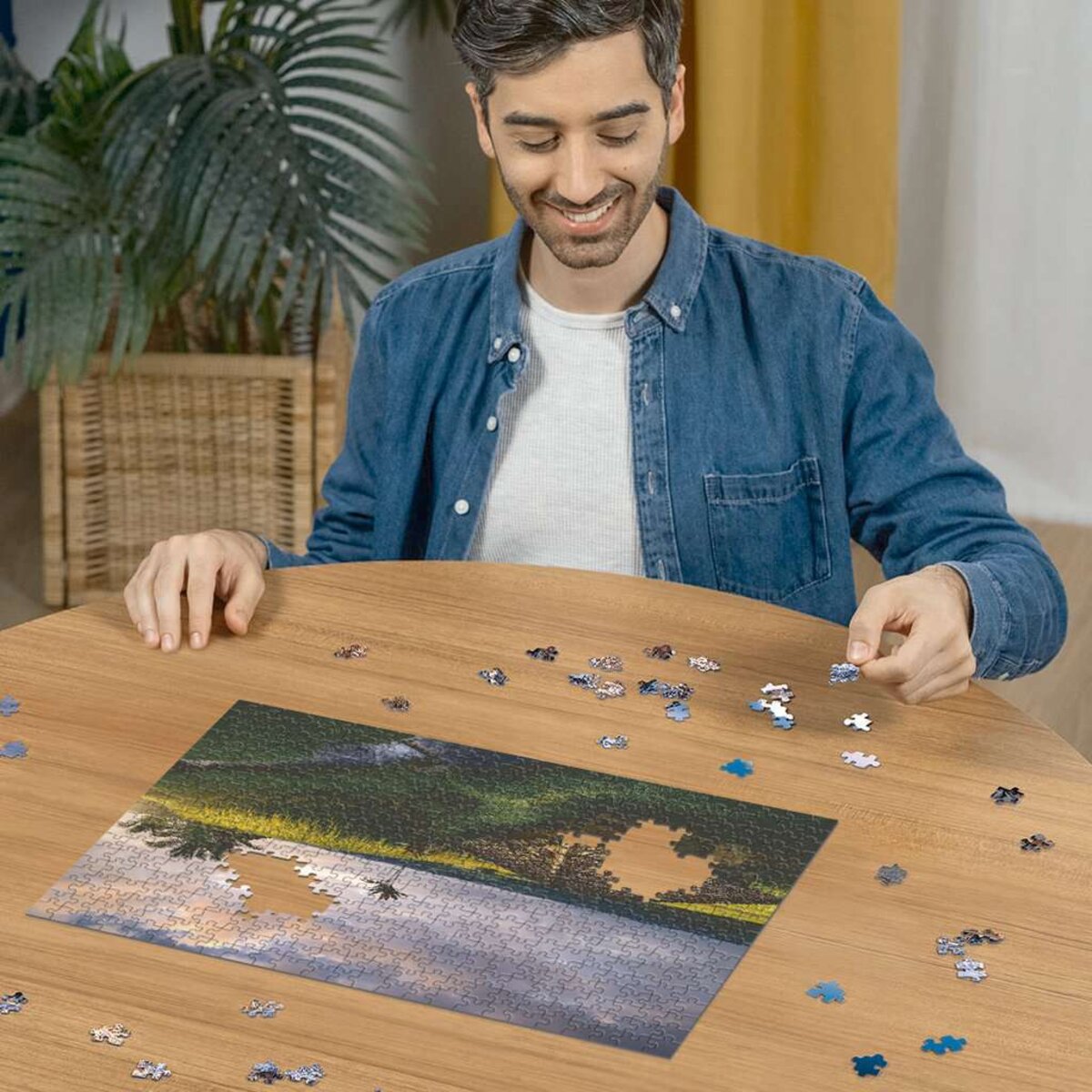 Ravensburger Puzzle - Reisfelder im Norden von Bali, 1000 Teile