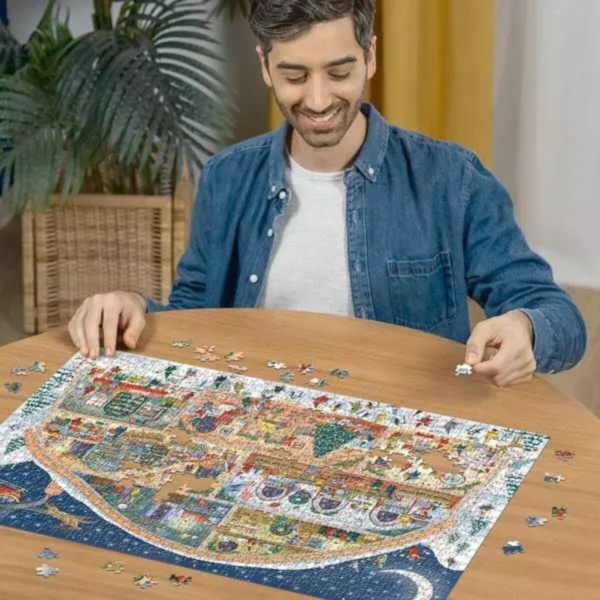 Ravensburger Puzzle - Die Weihnachtswerkstatt, 1000 Teile