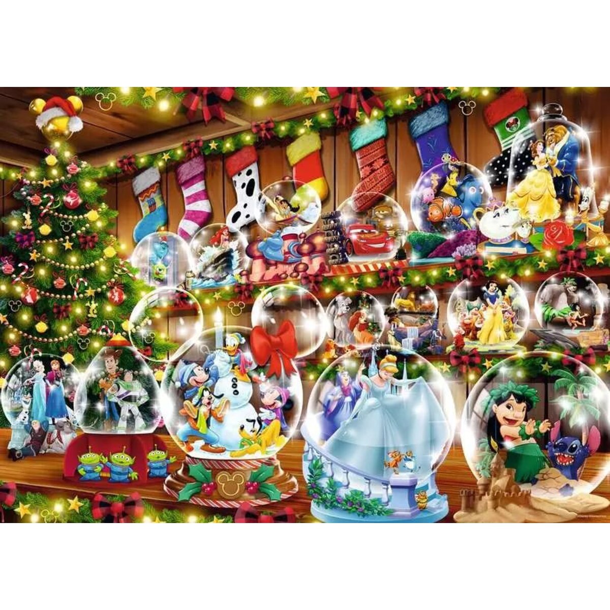 Ravensburger Puzzle - Schneekugelparadies, 1000 Teile