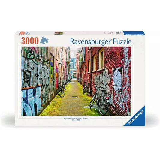 Ravensburger Puzzle - Street Art in Amsterdam, 3000 Teile