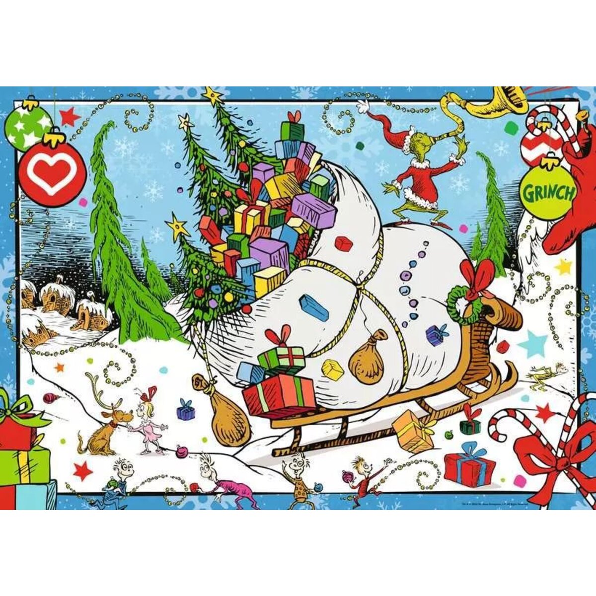 Ravensburger Puzzle - Der Grinch, 1000 Teile